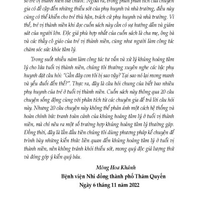 Tâm Lý Tuổi Vị Thành Niên