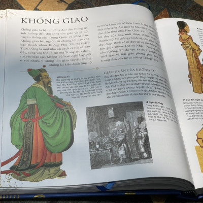 (Bìa cứng, sách tranh in màu toàn bộ siêu đẹp) (bestseller New York Times) WORLD RELIGIONS - Khám Phá Và Lý Giải Các Tôn Giáo Trên Thế Giới - John Bowker - ZenBooks