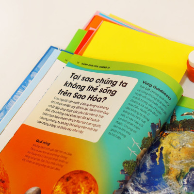 Sách Kiến Thức Bách Khoa - Tại sao Trái Đất cần Mặt Trăng (Bìa mềm)