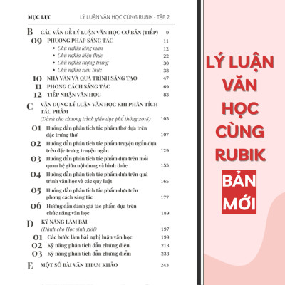 Sách - Lý luận văn học cùng Rubik (Tập 2) - Rubik Văn Chương