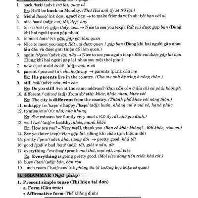 Hướng Dẫn Học Tốt Tiếng Anh 7