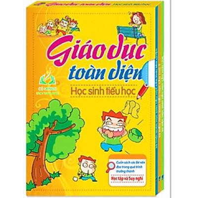 Sách- Giáo Dục Toàn Diện - Học Sinh Tiểu Học (Hộp 3 Cuốn) (ML)