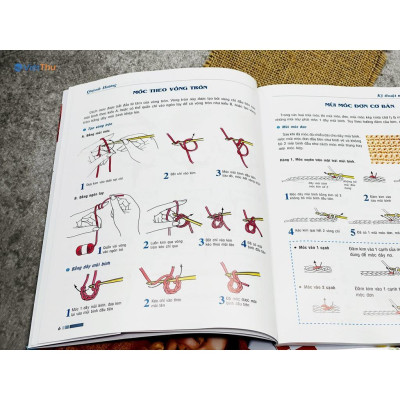 Sách - Kỹ Thuật Móc Len Sợi Cơ Bản - Quỳnh Hương - Việt Thư