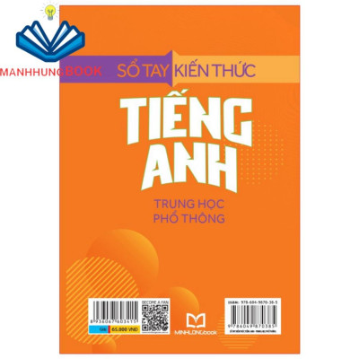 Sách: Sổ Tay Kiến Thức Tiếng Anh Trung Học Phổ Thông