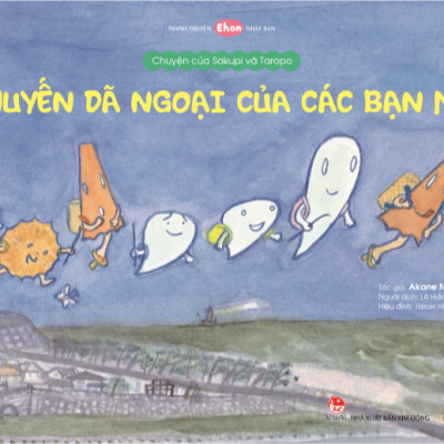 Ehon - Mọt Sách Mogu - Chuyện Của Sakupi Và Taropo: Chuyến Dã Ngoại Của Các Bạn Ma