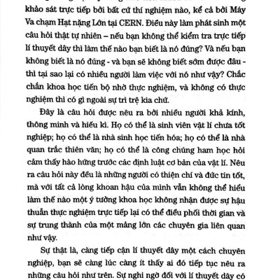 Tại Sao Lí Thuyết Dây?