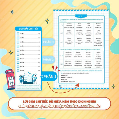 Sách - Luyện Giải Bộ Đề Bồi Dưỡng Học Sinh Giỏi Tiếng Anh Lớp 8 - Megabook