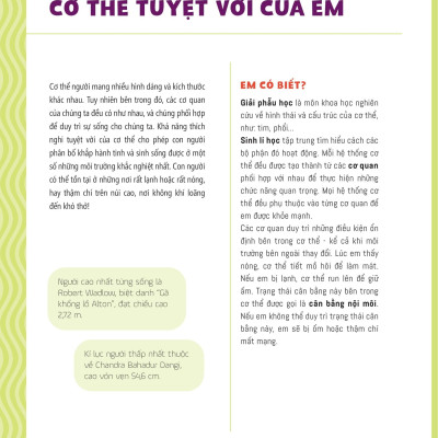 Tớ Muốn Biết Tuốt - Giải Phẫu Cơ Thể Người