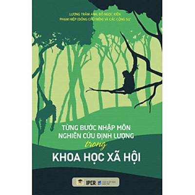 Sách TỪNG BƯỚC NHẬP MÔN NGHIÊN CỨU ĐỊNH LƯỢNG TRONG KHOA HỌC XÃ HỘI. Tặng sổ tay