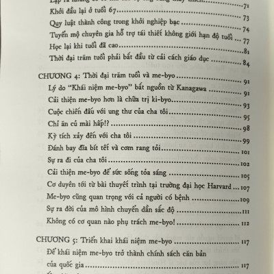 Sách - Thời đại trăm tuổi - Khuyến khích me-byo: Sự chuẩn bị cho xã hội siêu già hóa (Kuroiwa Yuji) (Nhã Nam Official)