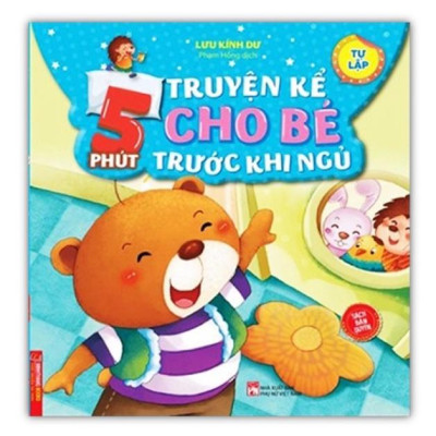 Sách - Combo 2 cuốn 5 phút truyện kể cho bé (tự lập + lễ phép)
