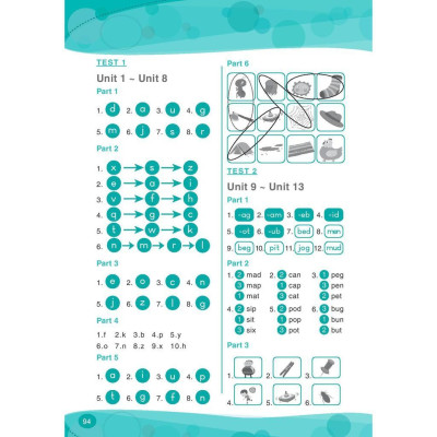 Sách - Phonics Go - Học Âm - Học Vần Tiếng Anh Chuẩn Quốc Tế - Con Học Phát Âm Đánh Vần Tiếng Anh 1 - Megabook