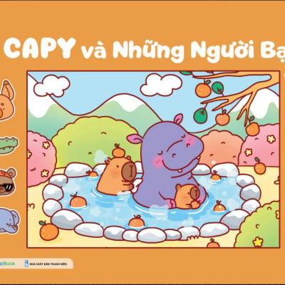 Combo Sách Tô Màu Góc Nhỏ Có Nắng + Xe Kem Ngọt Mùa Hè + Capy Và Những Người Bạn (Bộ 3 Cuốn)