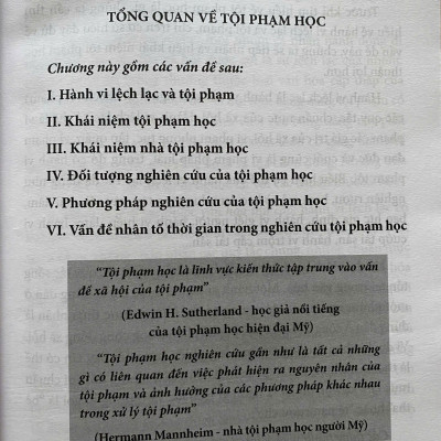 Tội Phạm Học Đương Đại