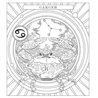 Sách Tô Màu Chiêm Tinh - Tô Màu Theo Cách Của Bạn Để Khai Mở Trực Giác Diệu Kỳ