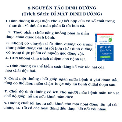 Toàn cảnh dinh dưỡng - Thức tỉnh và hành động (TB), tặng sách: Mặt trái của yêu thương