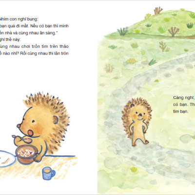 Tranh Truyện Ehon Nhật Bản - Chuyện Của Nhím Con