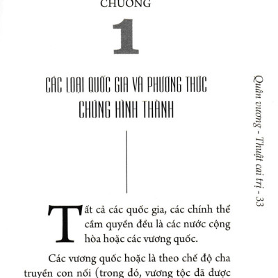 Quân Vương - Thuật Cai Trị (Sbooks)