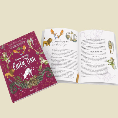 Sách Tô Màu Chiêm Tinh - Tô Màu Theo Cách Của Bạn Để Khai Mở Trực Giác Diệu Kỳ