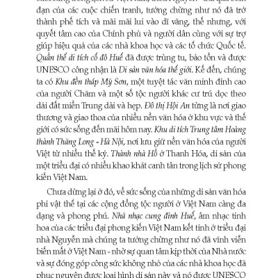 Du Lịch Việt Nam Qua Các Di Sản Thế Giới Được UNESCO Công Nhận (Tái bản 2025)