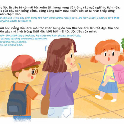 Truyện Kể Cho Miu Hiểu Chuyện - Con Ghét Gội Đầu (Song Ngữ Việt-Anh)