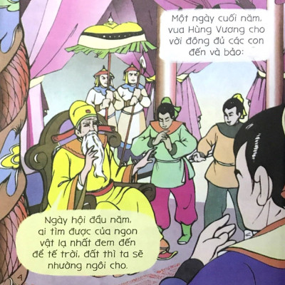 Bé Tập Kể Chuyện - Sự Tích Bánh Chưng Bánh Giầy