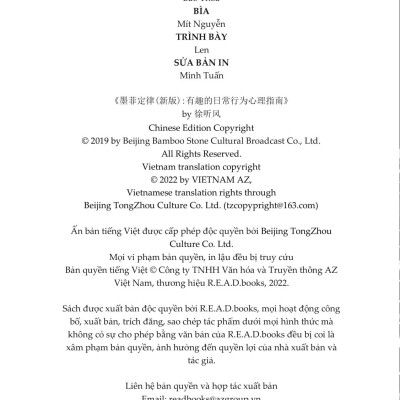 Định Luật Murphy - Mọi Bí Mật Tâm Lý Thao Túng Cuộc Đời Bạn