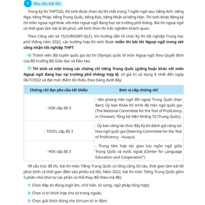 	Chinh Phục Đề Thi THPT Quốc Gia Tiếng Trung Khối D4 _MEGA