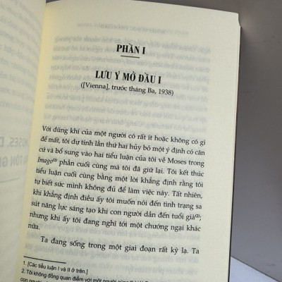 MOSES VÀ ĐỘC THẦN GIÁO - Sigmund Freud - Thanh Khê dịch - Nhã Nam