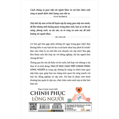 Tâm Lý Học Giao Tiếp Chinh Phục Lòng Người