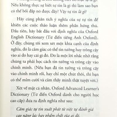 Real Confidence - Không Còn Cảm Giác Nhỏ Bé Và Bắt Đầu Trở Nên Can Đảm