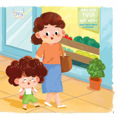 Truyện Kể Cho Miu Hiểu Chuyện - Con Ghét Gội Đầu (Song Ngữ Việt-Anh)