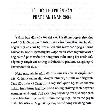 The Way Of The Superior Man - Lối Đi Của Người Đàn Ông Vượt Trội