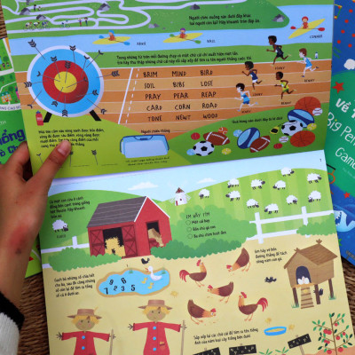 Cuốn Sách Khổng Lồ Về Trò Chơi Tư Duy - Big Puzzle Pad