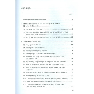 Sách - BIM Trong Thiết Kế Cầu Và Hạ Tầng - Mô Hình Số Hoá Công Trình Với NX, Thiết Kế 3D
