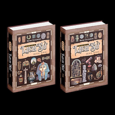 Bộ Sách Bách Khoa Toàn Thư Lịch Sử, Tập 1, Tập 2, Tổng hợp kiến thức lịch sử từ thời cổ đại đến thế giới hiện đại