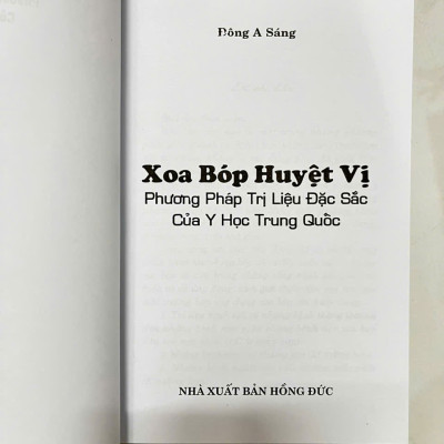 Xoa Bóp Huyệt Vị - Phương Pháp Trị Liệu Đặc Sắc Của Y Học Trung Quốc