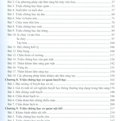 Combo 2 tập Triệu Chứng Học Nội Khoa (Tái bản lần thứ ba có sửa chữa và bổ sung) - Bản in năm 2021