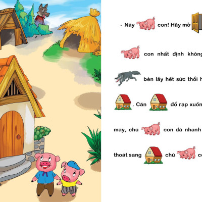 Combo 2 cuốn truyện tư duy hình ảnh cho bé ( câu chuyện về yêu thương.... + lòng hiếu thảo.... )