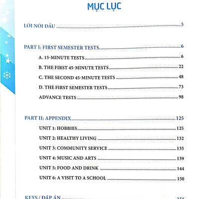 Global Success - Bộ Đề Kiểm Tra Tiếng Anh Lớp 7 - Tập 1 (Có Đáp Án)