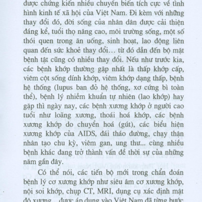 Phác Đồ Chẩn Đoán Và Điều Trị Các Bệnh Cơ Xương Khớp Thường Gặp