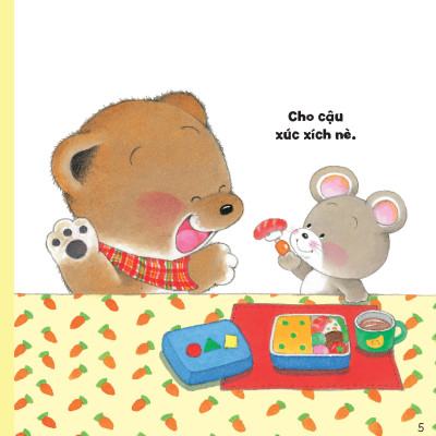 Sách - Dtpbooks - Cơm hộp ngon quá!​​ - Tủ sách Ehon cho bé