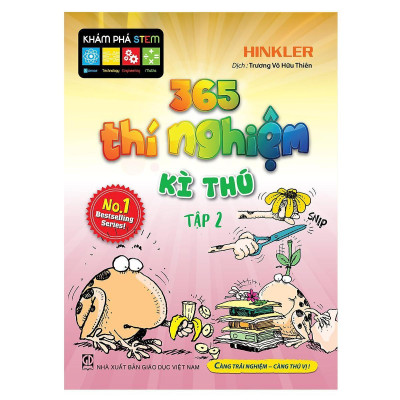 Sách - 365 Thí Nghiệm Kỳ Thú - Combo 5 Cuốn