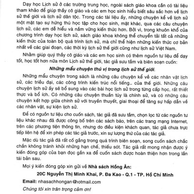 Sách tham khảo_Những Mẩu Chuyện Thú Vị Trong Lịch Sử Thế Giới_HA