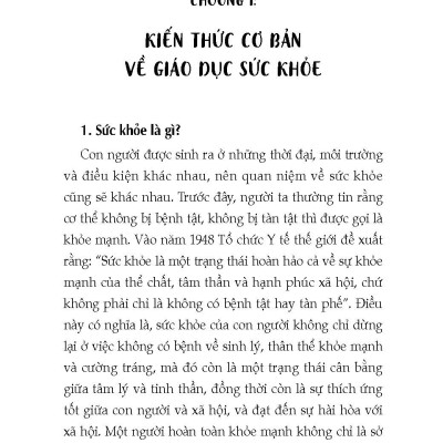 Kiến Thức Cơ Bản Nâng Cao Sức Khoẻ (Tái bản 2025)