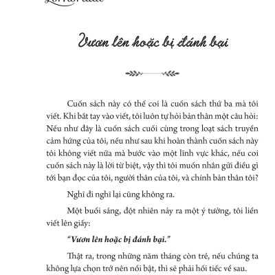Sách(combo 3 cuốn):Không nỗ lực đừng tham vọng+Vươn lên hoặc bị đánh bại+Đại học không lạc hướng