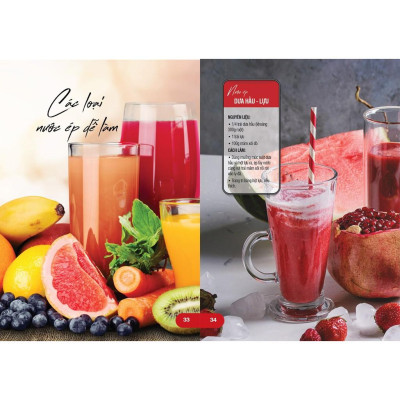 Sách 80 Công Thức Làm Nước Ép Và Sinh Tố -VT
