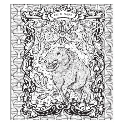 Tô Màu Tarot - Tô Màu Theo Cách Của Bạn Để Khai Mở Trực Giác Diệu Kỳ