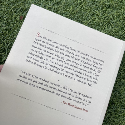 INDIAN GIVERS – Những món quà của người Da Đỏ - Jack Weatherford – Phanbook