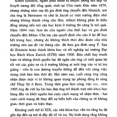 Vũ Trụ Trong Vỏ Hạt Dẻ - TRE